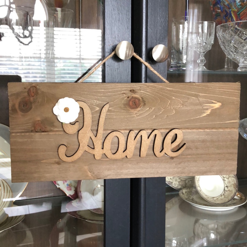 HOME Farmhouse Style Sign